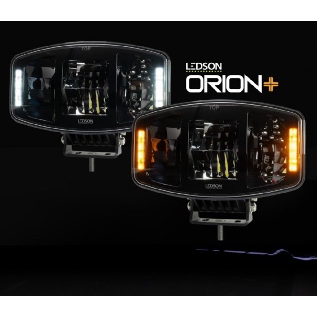 Ledson Światło drogowe Ledson Orion+ LED z bursztynowym i białym światłem pozycyjnym!