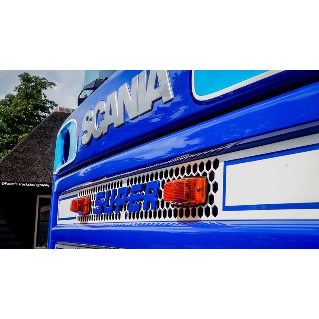 Scania Scania SUPER emblem, polyester eller rustfrit stål