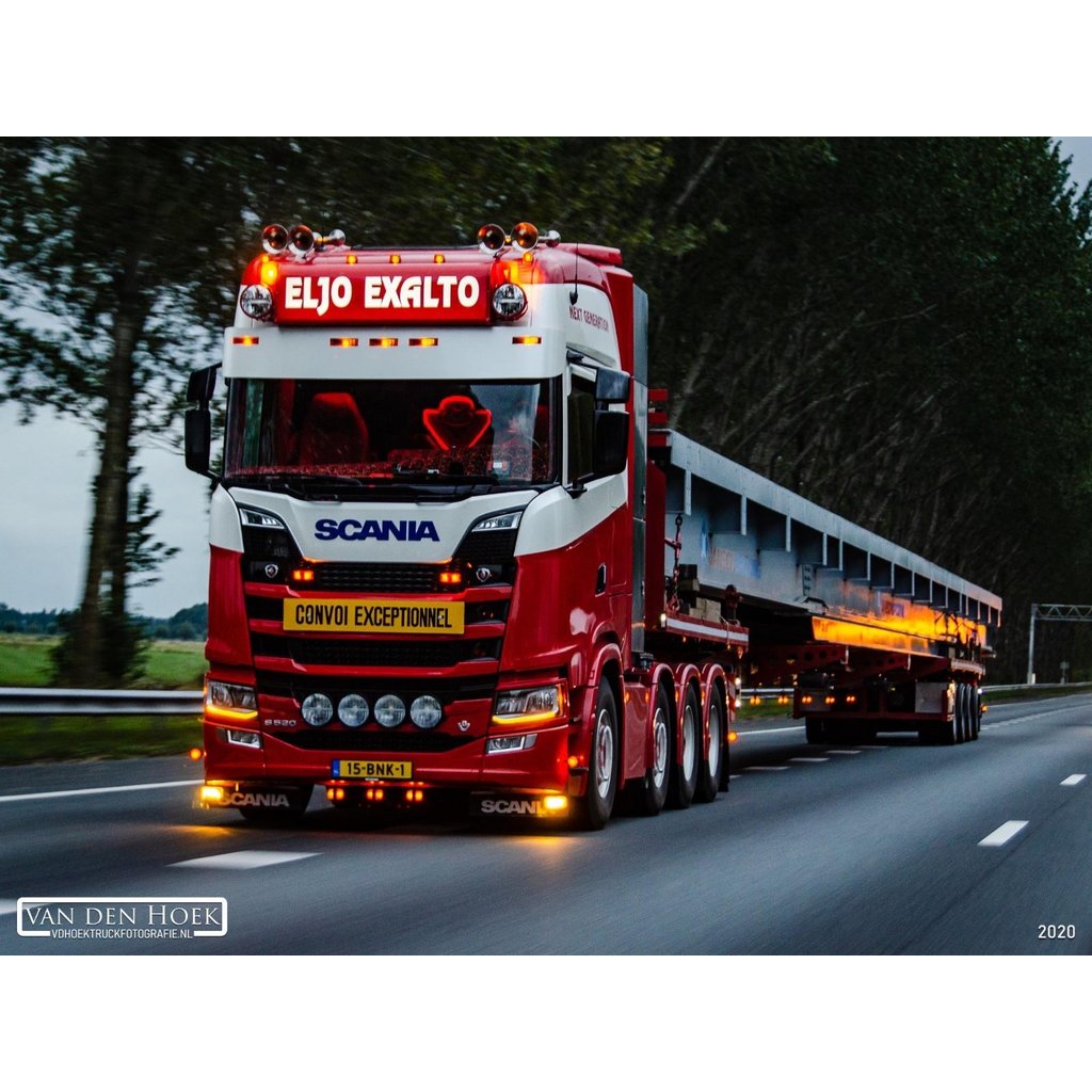 Scania Originele Scania 4-/R-serie zonneklep lamp in oranje, wit, LED en bol