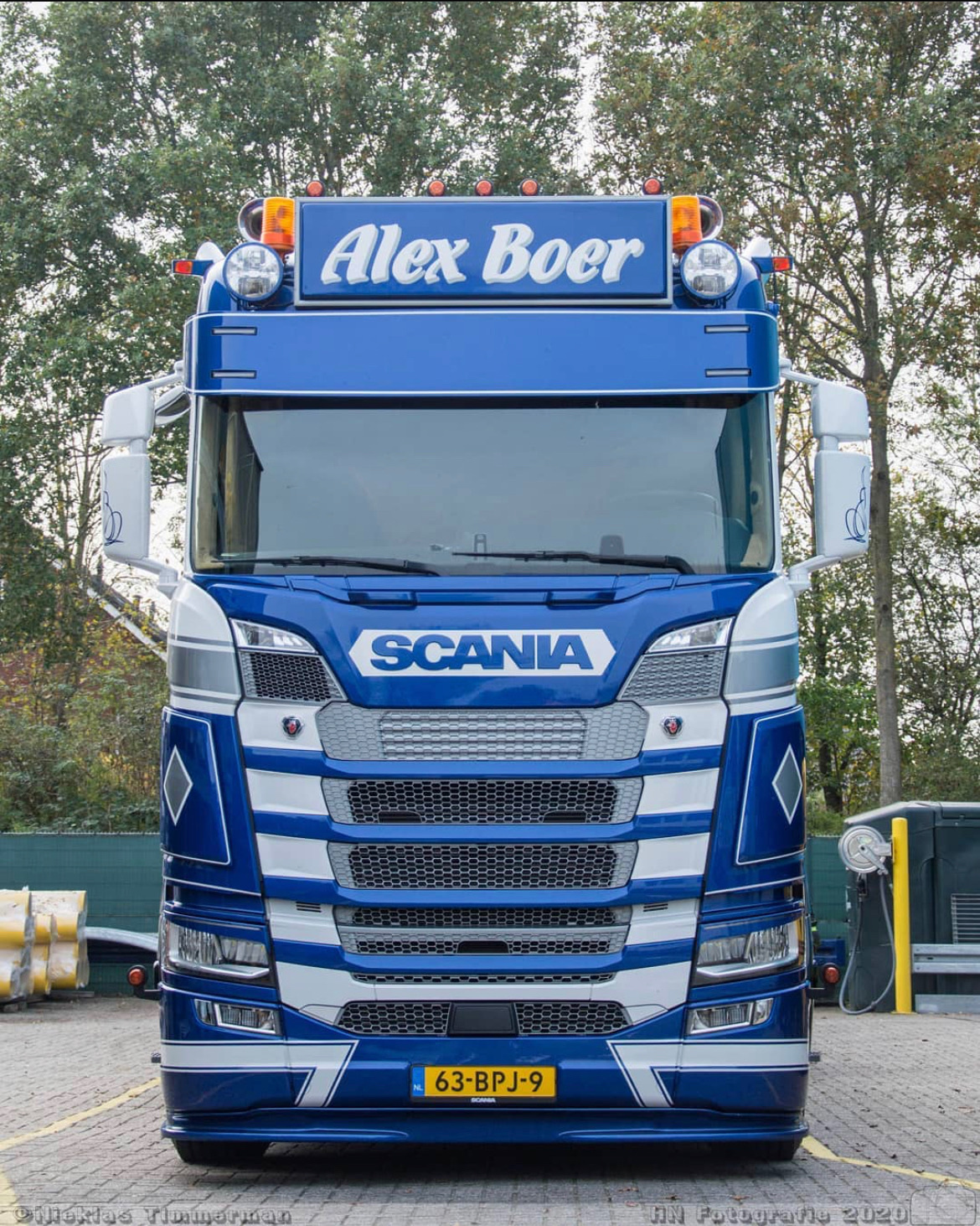 Fox Parts Zonneklep Scania NextGen Recht 34cm