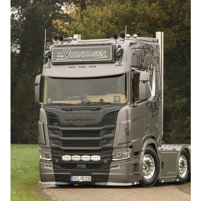 Fox Parts-solskydd, Scania Nextgen, runt 35 cm