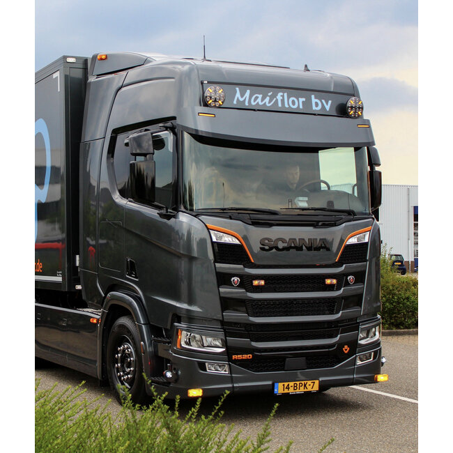 Fox Parts Sunvisor Scania NextGen Rond 35cm