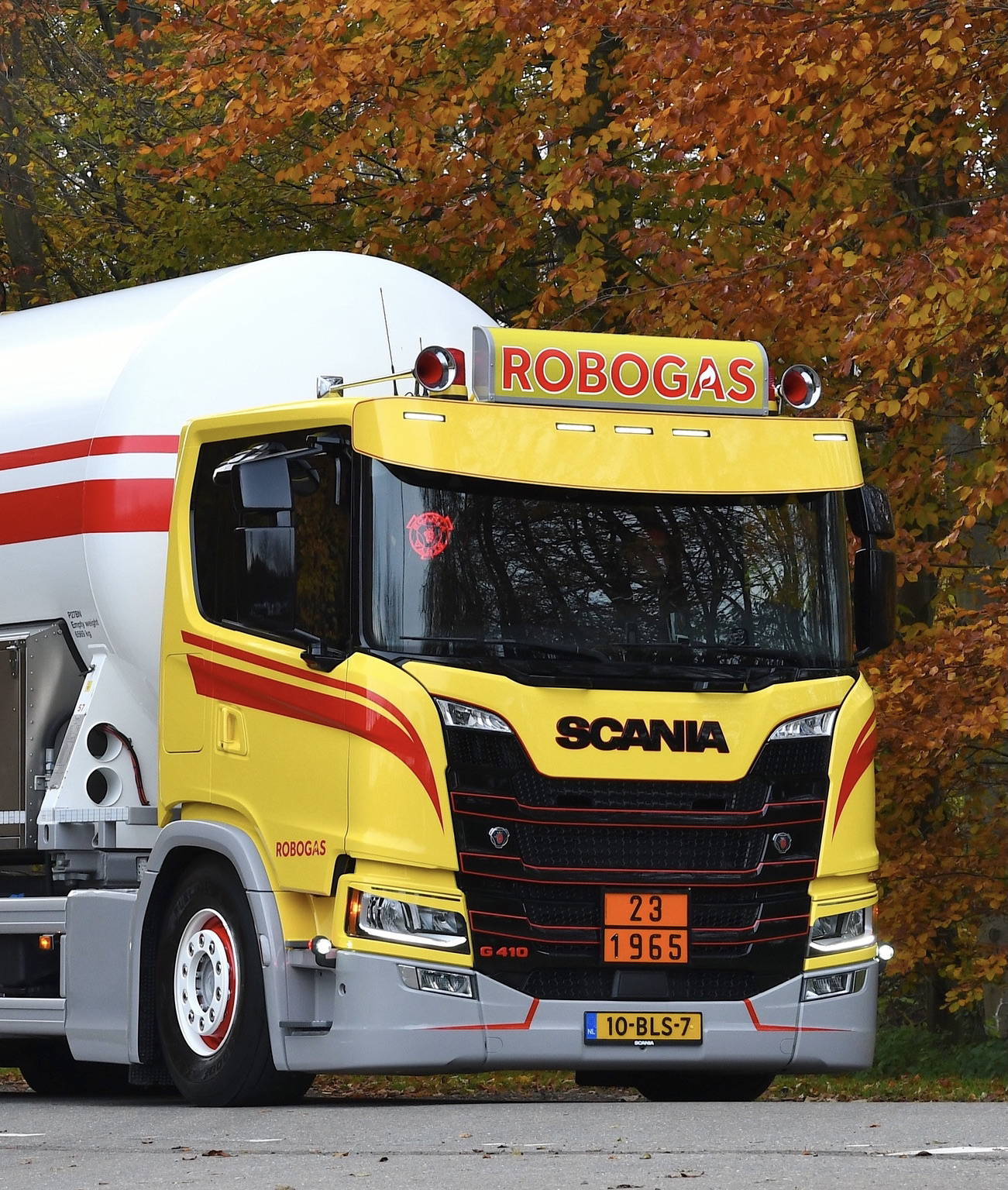 Fox Parts Zonneklep Scania NextGen Rond 35cm