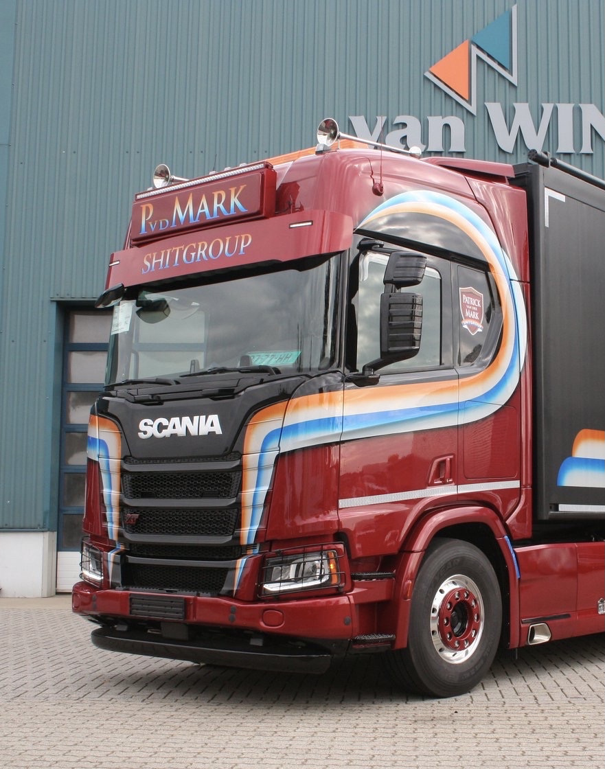 Fox Parts Zonneklep Scania NextGen Recht 30cm