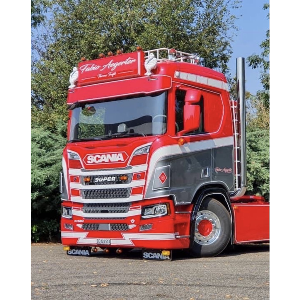 Fox Parts Fox Parts solskærm Scania NextGen Lige 30 cm