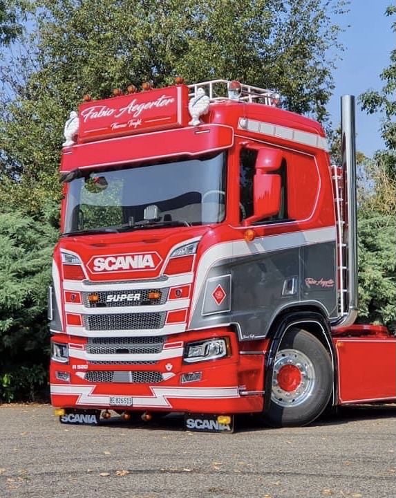 Fox Parts Visière Fox Parts Scania NG droit 30 cm