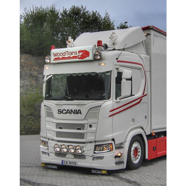 Visière Fox Parts Scania NextGen droit 30 cm