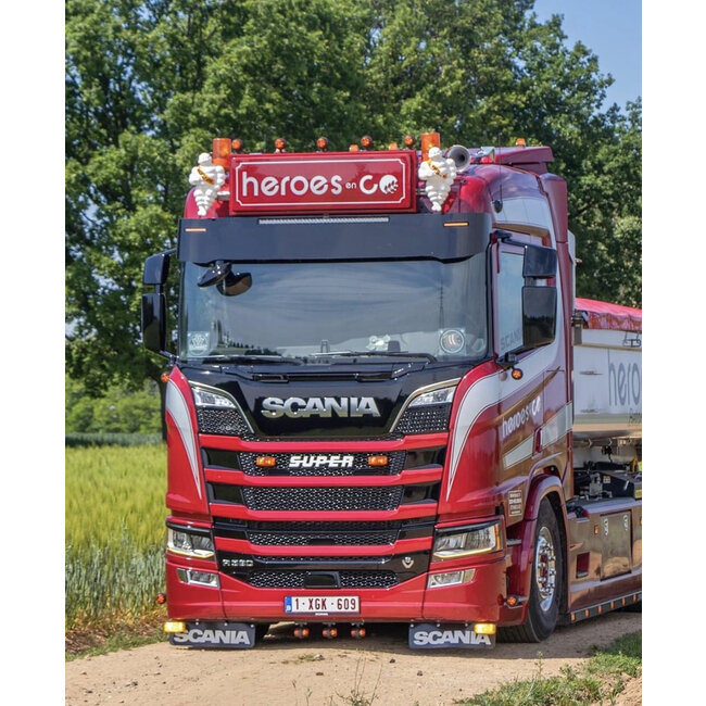 Fox Parts solskærm Scania NextGen Lige 30 cm