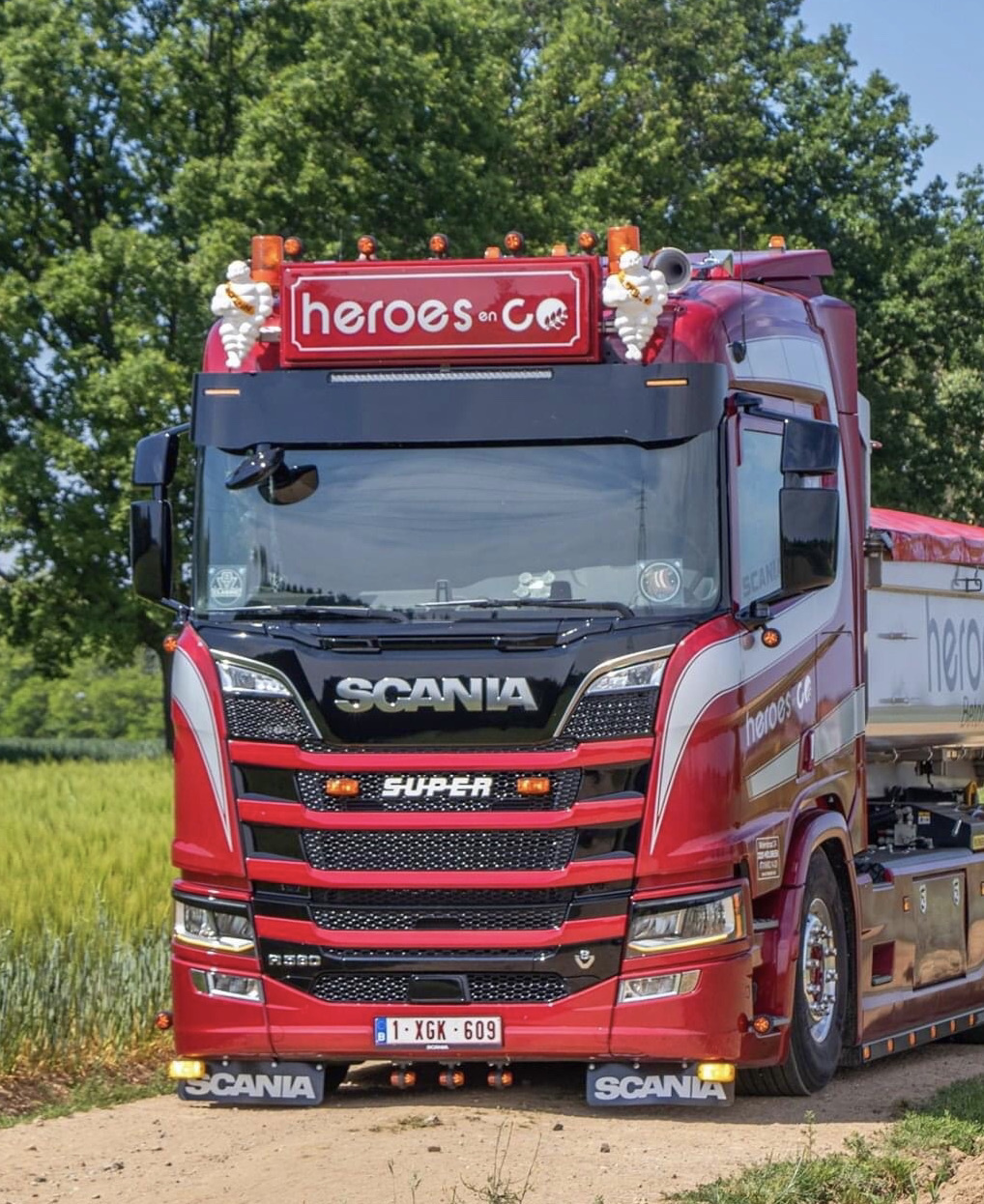 Fox Parts Zonneklep Scania NextGen Recht 30cm