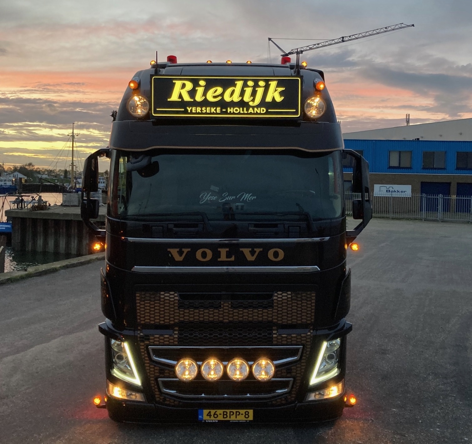 Solarguard Zonneklep voor  Volvo FH4/FH5 + FM5 FWC en ACC