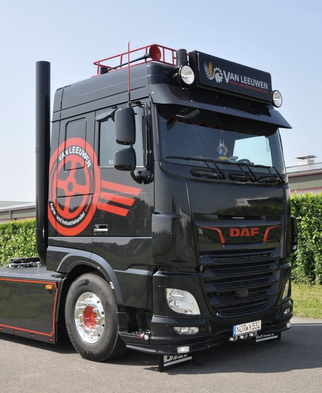 Grande visière Fox Parts DAF XF Space Cab