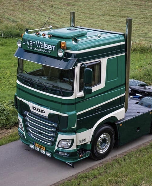 Fox Parts Niska osłona przeciwsłoneczna Fox Parts DAF XF Space Cab