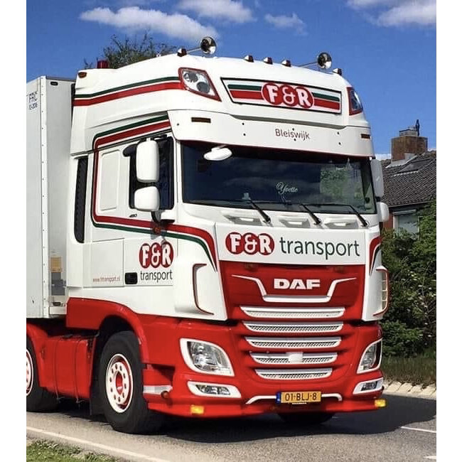 Fox Parts-solskydd, DAF SSC, 29,5 cm