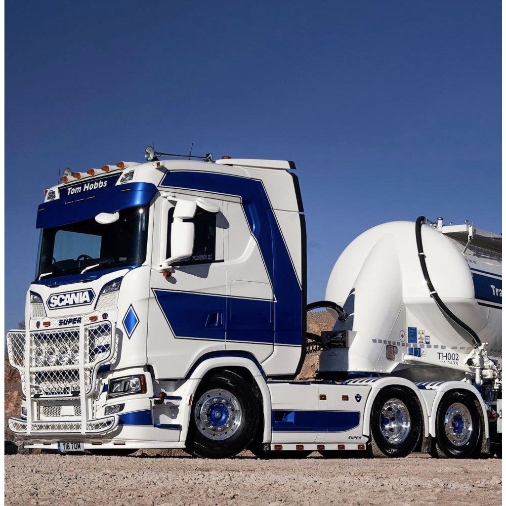 Scania Trekant mellem hjul til Scania Nextgen med twinsteer-eller boogie-aksel