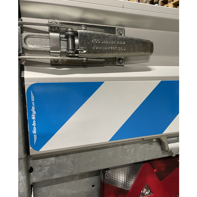 Reflektierende GIS Längenschild-Aufkleber (Set), passend zur Farbe deines Lkw!