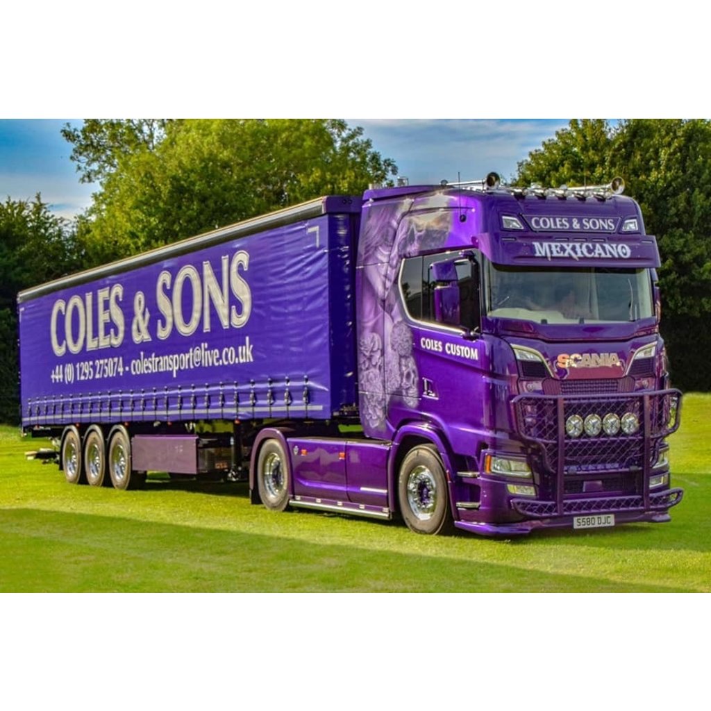 Coles Custom Coles Custom Mexicano Zonneklep voor Scania NextGen