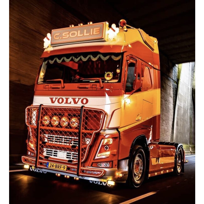 Turbo Truckparts Rustfri Michelin Bibendum-beslag med BA15-fatning