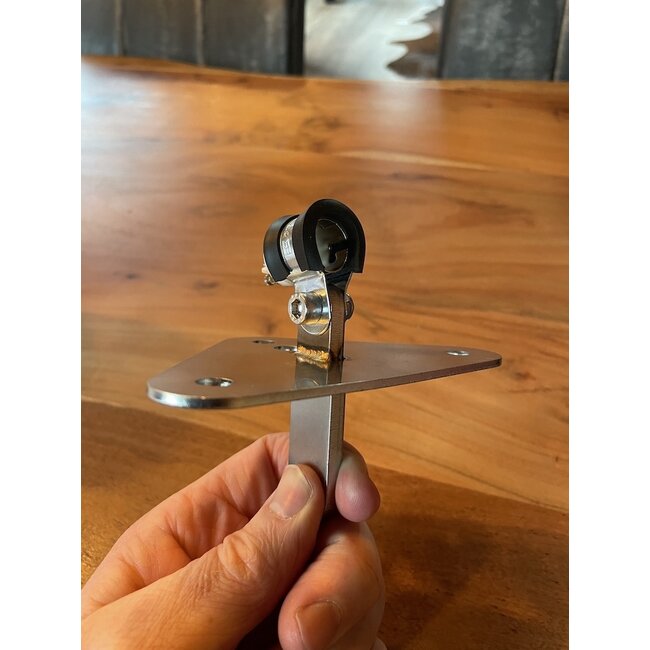 Turbo Truckparts RVS Michelinpop Steun met RVS BA15 fitting