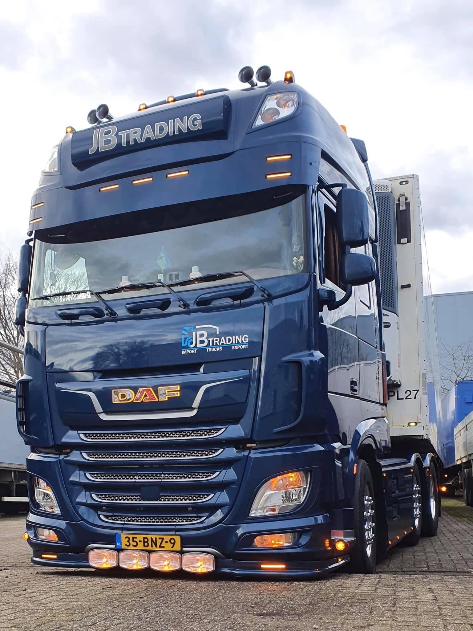 Fox Parts Zonneklep 27,5cm  DAF XF Super Space Cab