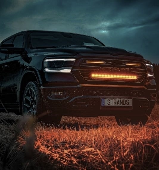 Strands Siberia Night Guard tvåradig LED-ramp