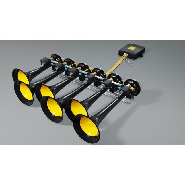 Basuri baby shark 2.0 airhorn 24v - 19 melodieën