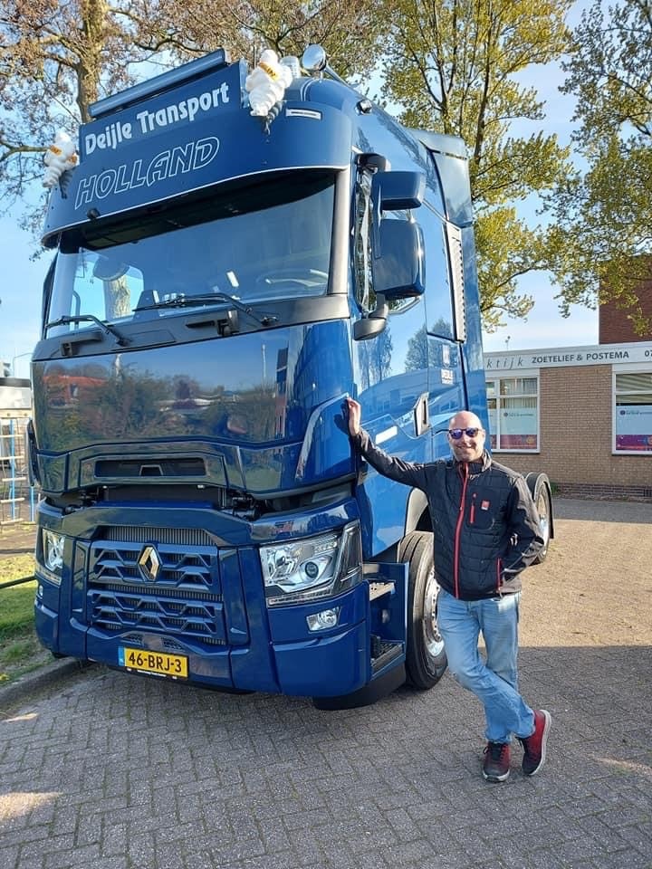 Class Design solskærm Renault T med lys