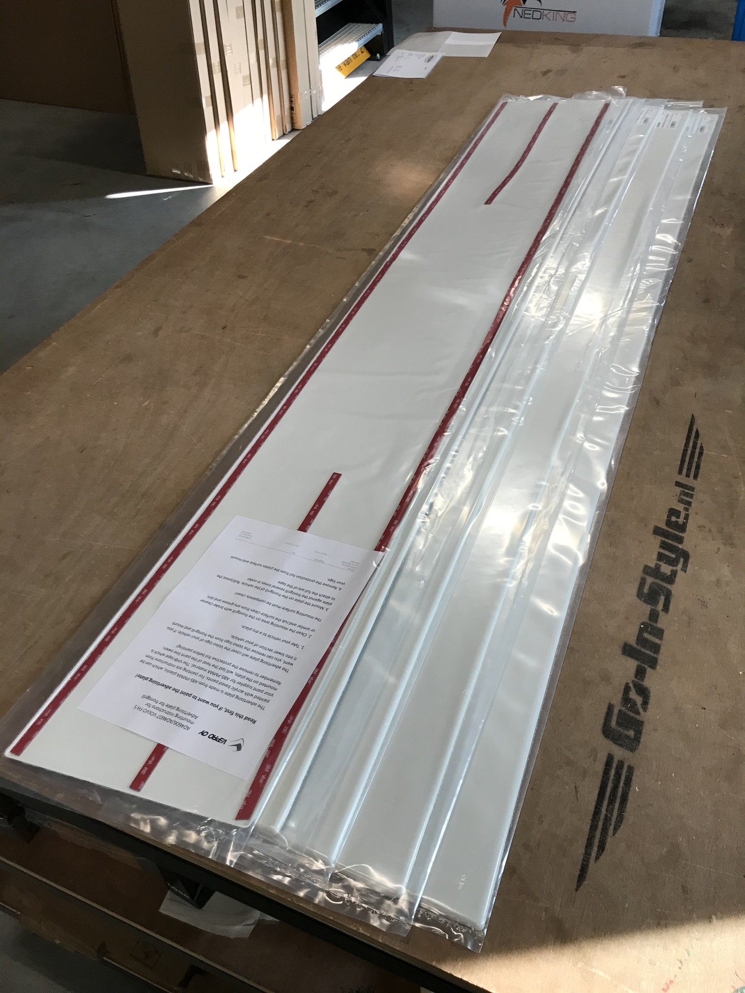 Vlakke Frontplaat Volvo FM5