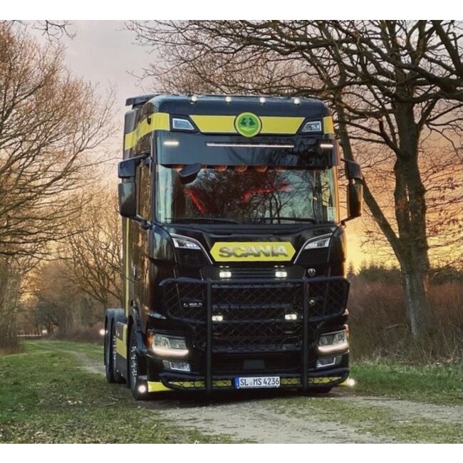 Fox Parts Sonnenblende Scania NextGen gerade 34 cm mit Siberia 42″ oder 50″