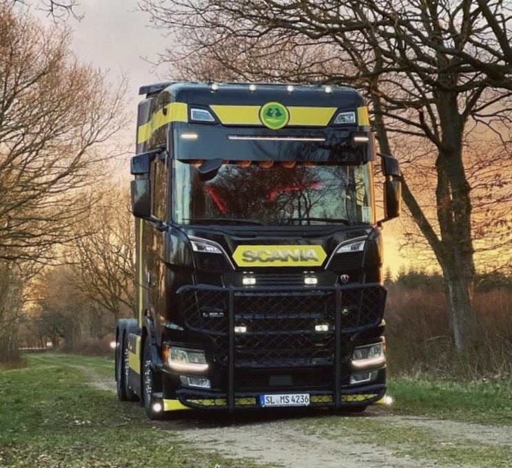 Fox Parts Zonneklep Scania NextGen Recht 34cm met Siberia 42" of 50"