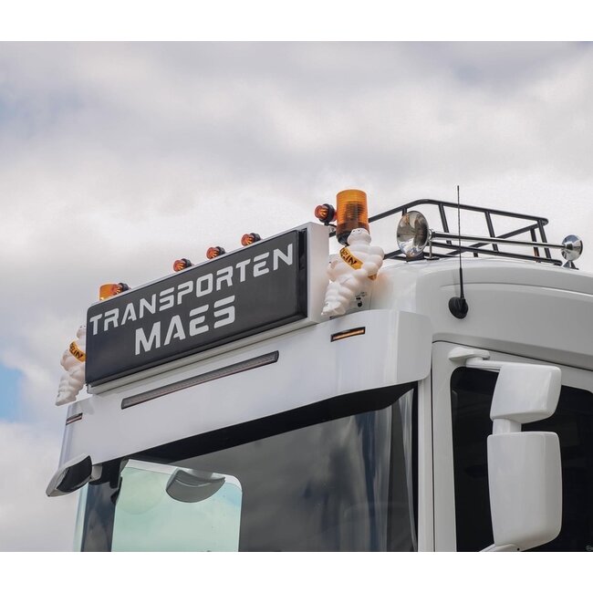 Osłona przeciwsłoneczna Fox Parts Scania NextGen prosta 34 cm z listwą Siberia 42" lub 50"