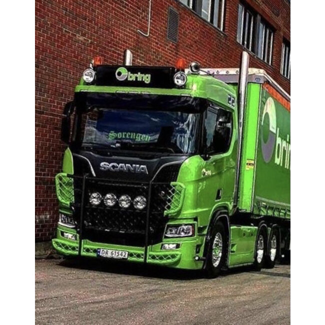 Enseigne caisson lumineux LED 130 x 30 x 12 cm Classic