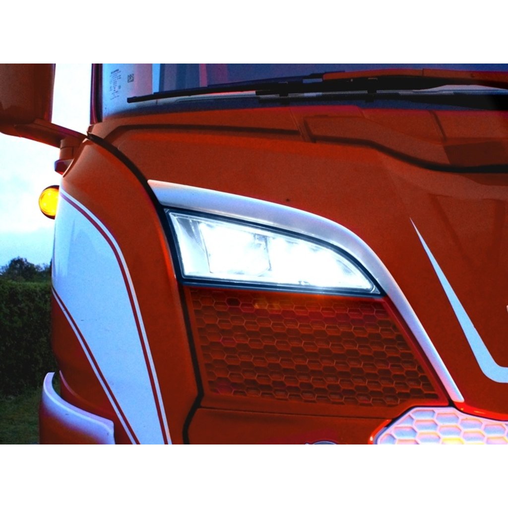 Scania Feu de position LED + stroboscope pour feu de route grille Scania R/S NG