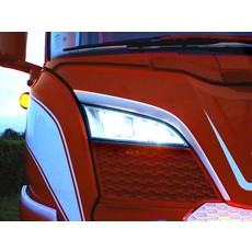 Scania LED positielicht + Strobe voor grill verstraler Scania R/S NextGen