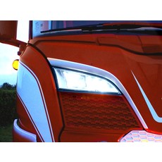 Scania Światła pozycyjne LED + stroboskop do świateł drogowych w grillu Scania R/S NG