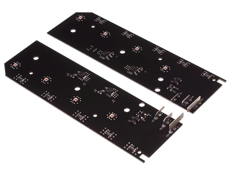 Oranje dagrijverlichting voor in de halogeen koplamp van Scania Nextgen