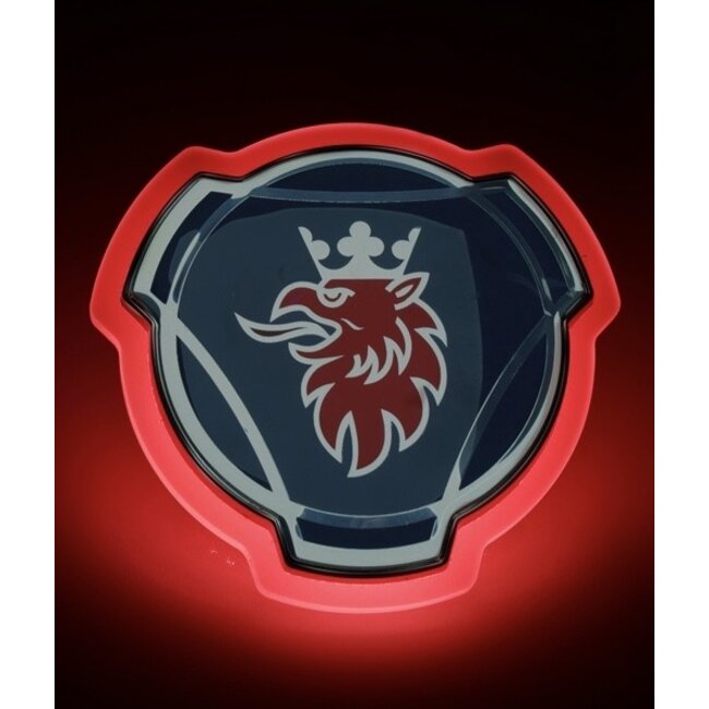 Originale Scania Griffin-logoer med LED