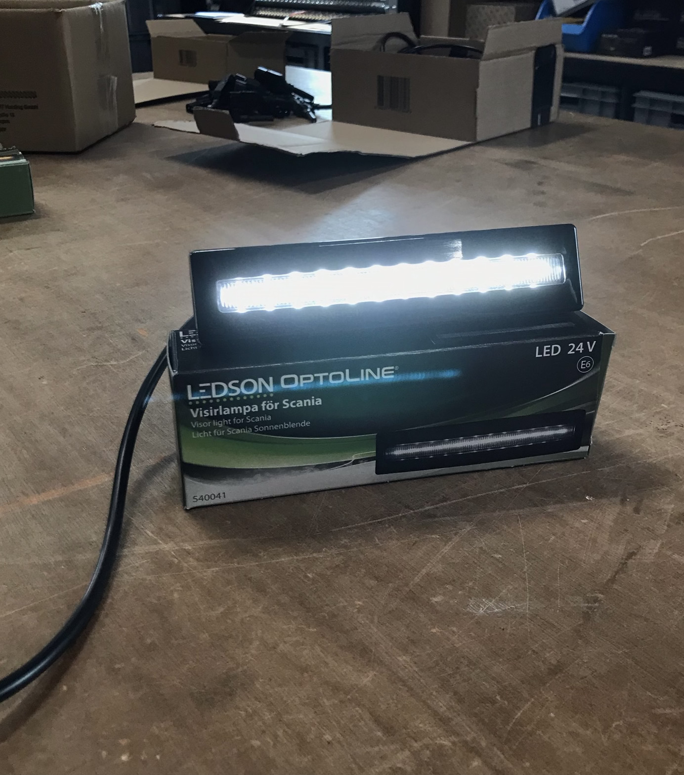 LEDSON optoline zonneklep lamp