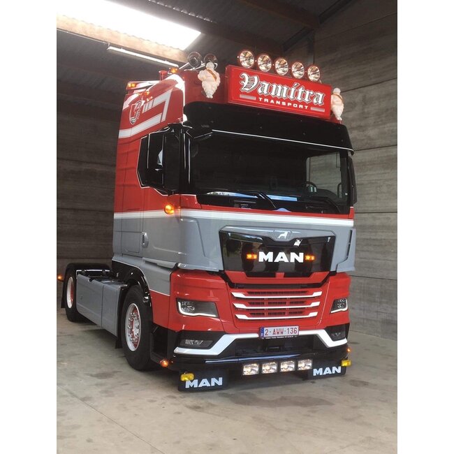 Visière Fox Parts en aluminium pour MAN TGX 2021
