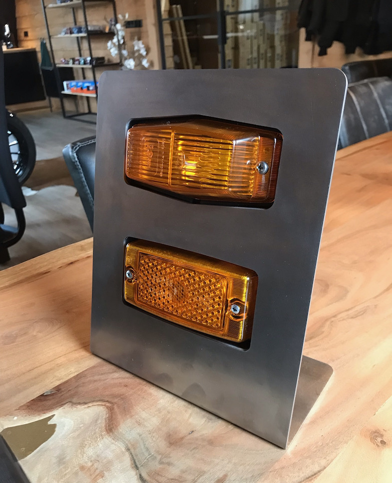 GIS Mounting frame for Hella Sidemarker light