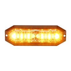 Strands Feu 6 LED stroboscopique Strands orange - 12/24 V