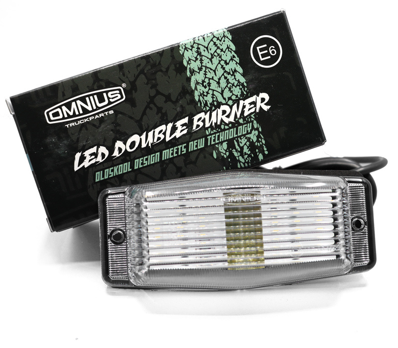 Omnius full LED Dubbelbrander in verschillende kleuren