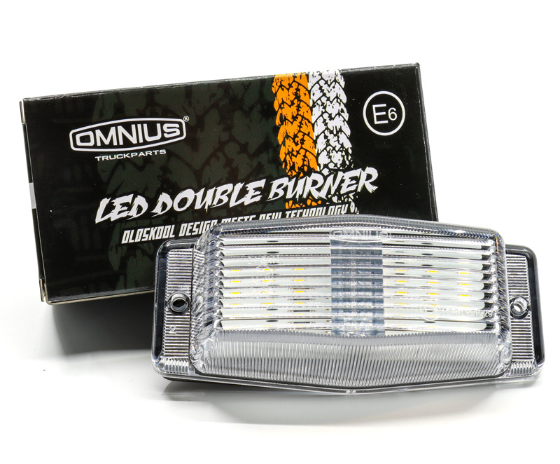 Omnius full LED Dubbelbrander in verschillende kleuren