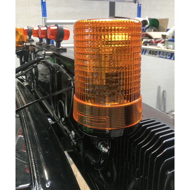 Turbo Truckparts Aufsteckhalterung, rostfrei, für die Rundumleuchte von Hella oder AEB (Set)