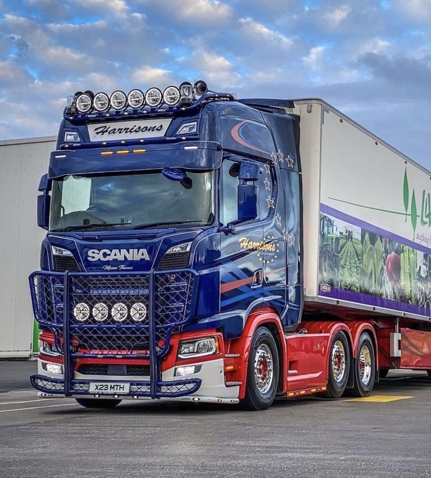 TruckStyle Sweden Zonneklep Scania NextGen 35cm