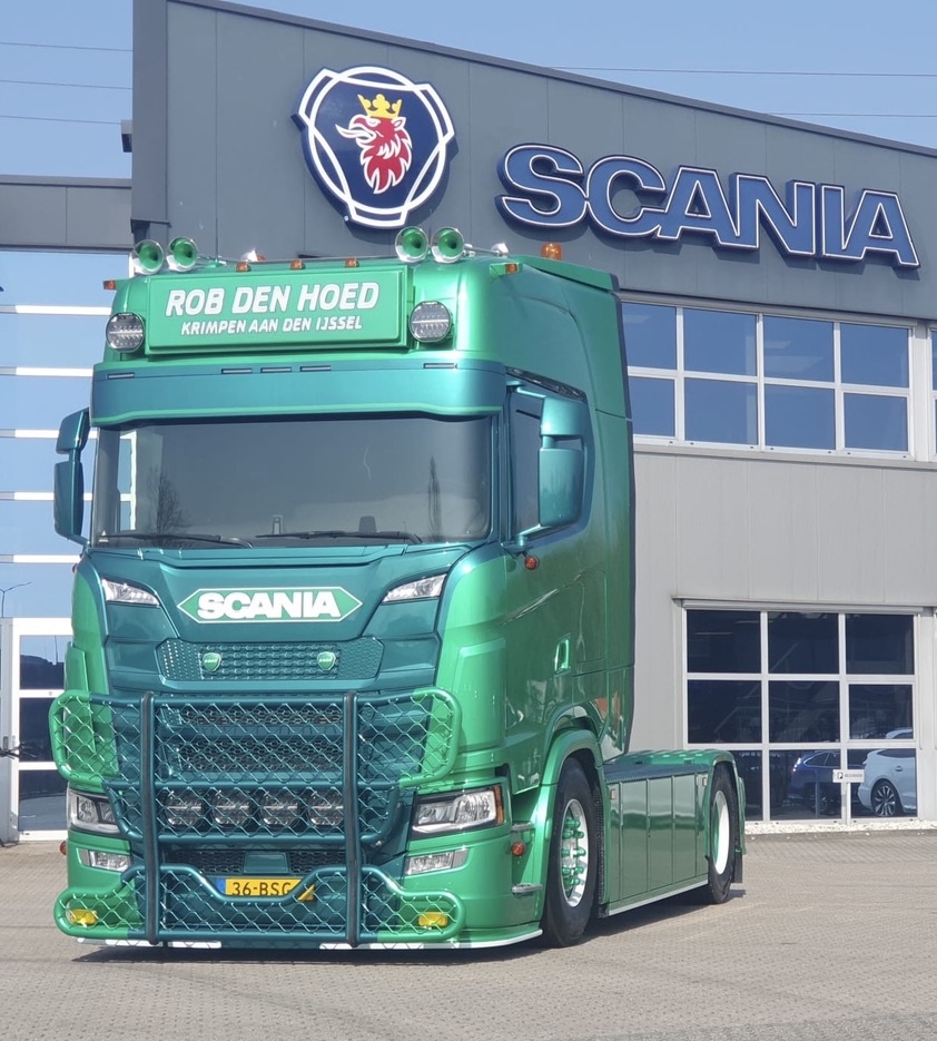 TruckStyle Sweden Zonneklep Scania NextGen 35cm