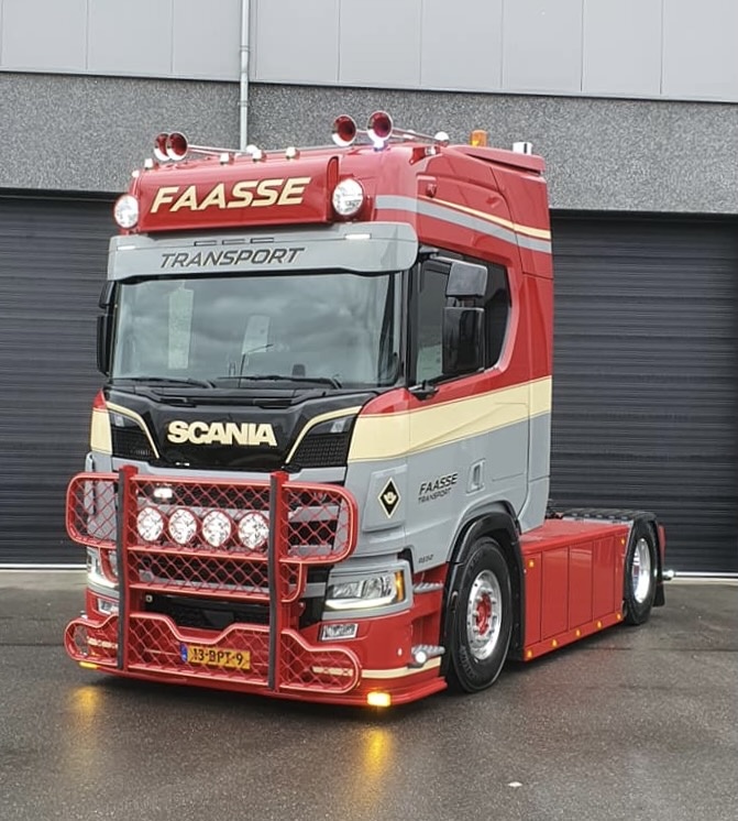 TruckStyle Sweden Visière TSS Scania NGS 30 cm