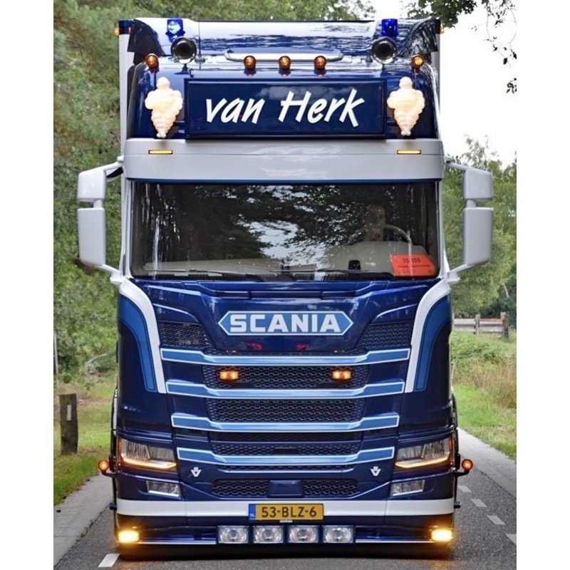 TruckStyle Sweden TSS solskærm Scania NG 30 cm - Flad