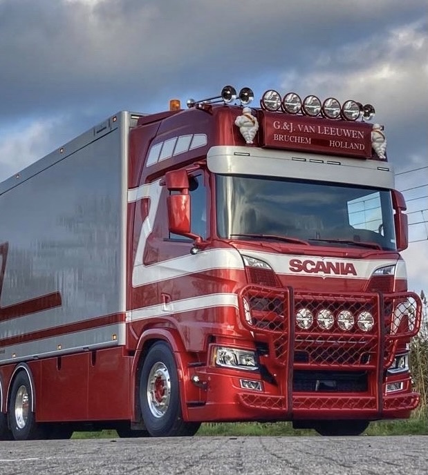 TruckStyle Sweden Zonneklep Scania NextGen 30cm - Recht