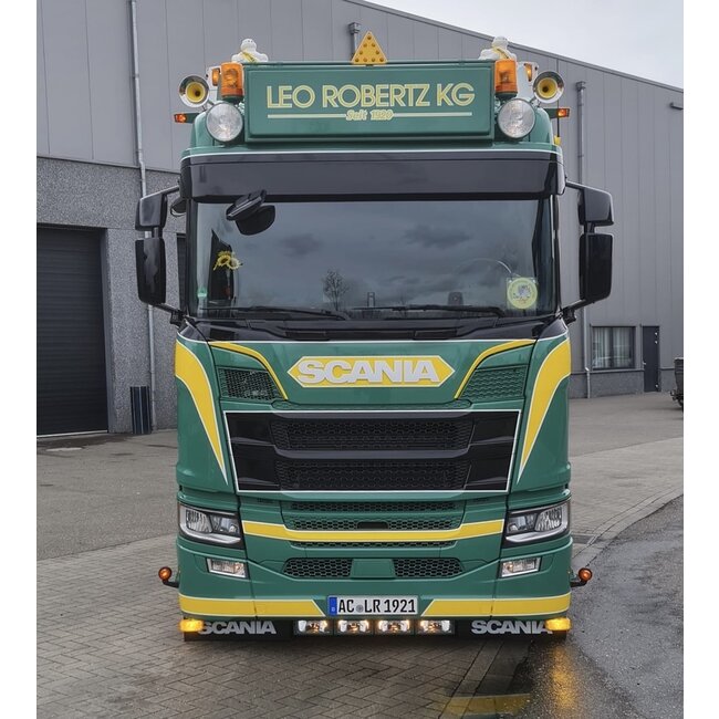 Visière TruckStyle Sweden NextGen 30 cm - Plate