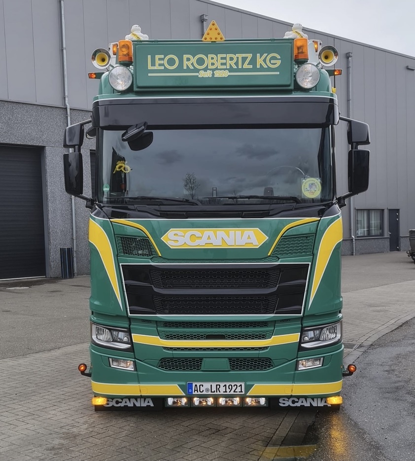 TruckStyle Sweden Zonneklep Scania NextGen 30cm - Recht